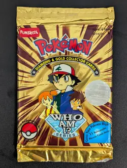 2004 Pokemon Who Am IU Funskool Booster Pack Sealed - Image 1