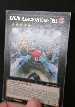 YGO D/D/D Marksman King Tell Rare 1ST EDITION LP Clash Of Rebellion CORE-EN052 - Image 5