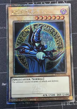 Yugioh Dark Magician RA04-EN106 Quarter Century Secret Rare QCR (BACH Art) - Image 1