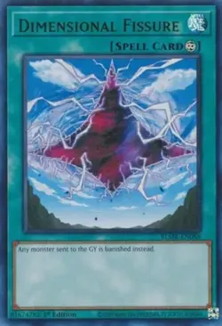 Yugioh! Dimensional Fissure - BLMR-EN088 - Ultra Rare - 1st Edition Near Mint, E - Image 1