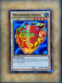Yugioh Millenium Shield LCYW-EN159 Super Rare 1st Ed NM - Image 1