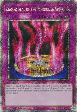 Yugioh! Cursed Seal of the Forbidden Spell - RA03-EN076 - Quarter Century Secret - Image 1