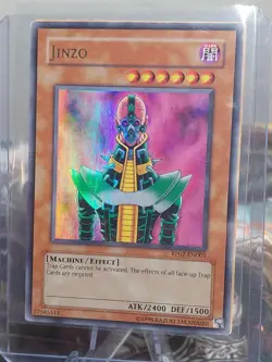 🔥 Yugioh Jinzo RP02-EN001 Ultra Rare English LP With Jinzo Returner 🔥 - Image 1