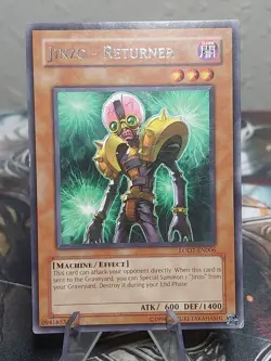🔥 Yugioh Jinzo RP02-EN001 Ultra Rare English LP With Jinzo Returner 🔥 - Image 5