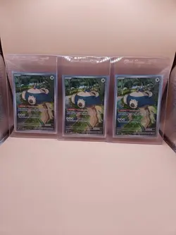 2023 Pokemon 151 English Snorlax Etb Black Star Promo Lot Of 12 Cards NM/LP - Image 2