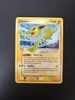 Pokemon TCG Jolteon Gold Star Power Keepers Holo Card 101/108 - Image 1