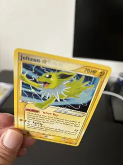 Pokemon TCG Jolteon Gold Star Power Keepers Holo Card 101/108 - Image 3