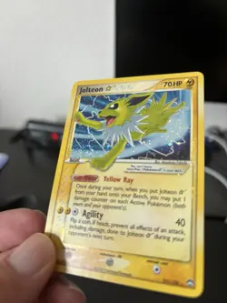 Pokemon TCG Jolteon Gold Star Power Keepers Holo Card 101/108 - Image 4
