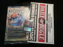 PAX West 2025 MTG Magic The Gathering Spider-Man Promo Comic & Sinister Six Card - Image 1