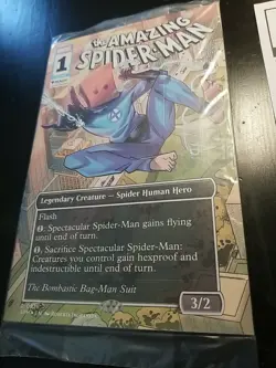 PAX West 2025 MTG Magic The Gathering Spider-Man Promo Comic & Sinister Six Card - Image 3