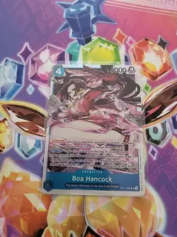 Boa Hancock ST17-004 SR ONE PIECE Tcg Card Game NM BLUE Starter Deck 17 - Image 1