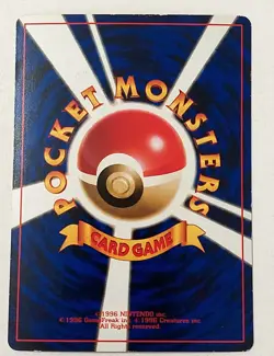 Pokemon TCG Card Japanese Glossy Vintage Promo CoroCoro Sabrina's Abra No. 063 - Image 2