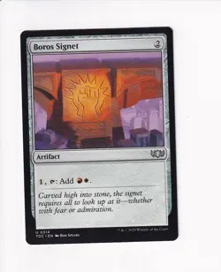 MAGIC THE GATHERING MTG COMMANDER: TARKIR: DRAGONSTORM BOROS SIGNET - Image 1