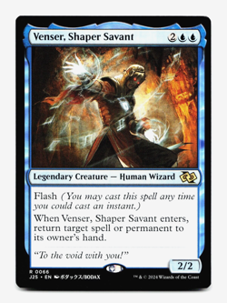 Venser, Shaper Savant (Anime) - MTG: Foundations Jumpstart *In Hand* 💧 - Image 1