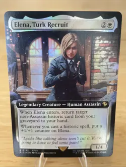 Elena, Turk Recruit (Extended Art) Commander: Final Fantasy Foil - Image 1