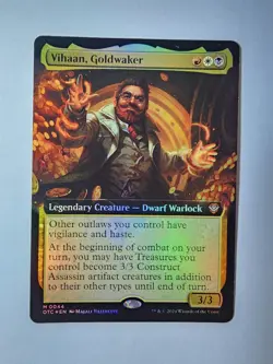 Vihaan, Goldwaker (Extended Art) Commander: Outlaws of Thunder Junction Foil - Image 1