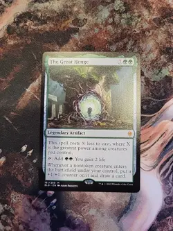 MTG Throne of Eldraine The Great Henge Magic: The Gathering NM - Image 1
