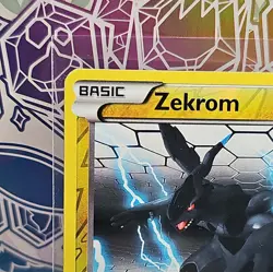 ZEKROM 2012 POKEMON B&W NEXT DESTINIES RARE REVERSE HOLO 50/99 Q3562 - Image 2