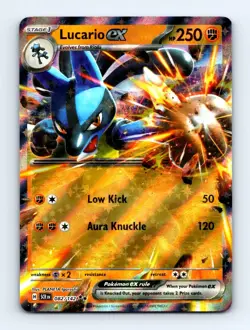 #82 2024 Stellar Crown Lucario ex Double Rare - Image 1