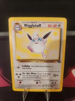 Wigglytuff 32/64 Pokemon TCG Jungle Non Holo Rare WOTC LP - Image 1