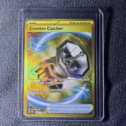 Counter Catcher 264/182 Pokemon TCG SV04: Paradox Rift Hyper Rare Near Mint - Image 1