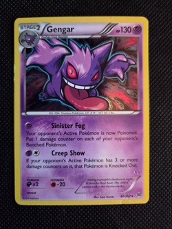 Pokemon TCG Gengar Pokemon Promos 60/162 Holo Promo Promo - Image 1