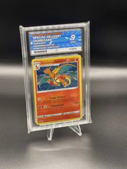 Pokemon TCG-Special Delivery Charizard Black Star Promo SWSH075 Ace 9 - Image 4
