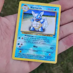 Wartortle 63/130 Base Set 2 Uncommon Starter WoTC Pokemon Trading CG 2000 LP - Image 2