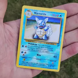 Wartortle 63/130 Base Set 2 Uncommon Starter WoTC Pokemon Trading CG 2000 LP - Image 3