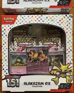 Pokemon 151 Alakazam Ex Box Set Of 2 NEW Sealed- Unopened x2 - Image 3
