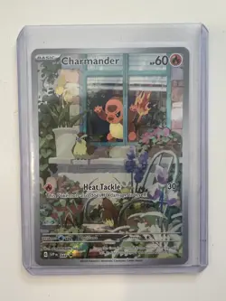 Pokemon Obsidian Flames Charmander SVP 044 Promo Pokemon Center Exclusive - Image 1