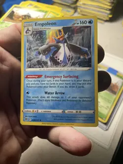 Pokemon TCG - Holo Empoleon 37/172 - Brilliant Stars 2022 - Image 1