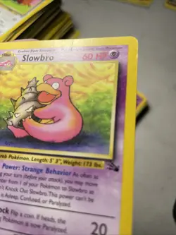 Slowbro - 43/62 - Uncommon - Unlimited Edition MP, English Pokemon Fossil - Image 2