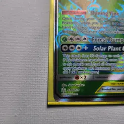 VENUSAUR & SNIVY GX 2019 Pokemon SM Cosmic Eclipse Tag Team #210/236 - Image 5