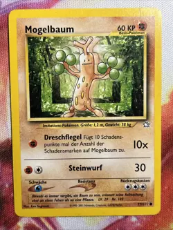 Pokemon 2001 Neo Genesis Mogelbaum 77/111 Common GERMAN NEAR MINT PHO - Image 3