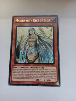 YUGIOH MAIDEN WITH THE EYES OF BLUE ULTRA RARE LDK2-ENK06 1ST EDITION NM - Image 1