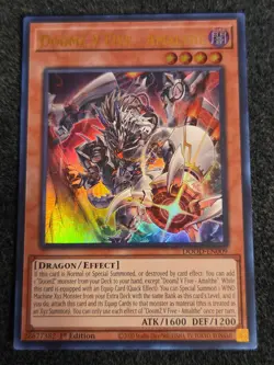 x1 DoomZ V Five - Amalthe - DOOD-EN009 - Ultra Rare - 1st Edition Yu-Gi-Oh! M/NM - Image 1