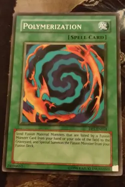 POLYMERIZATION - 1ST ED COMMON NM SDJ-036 - YUGIOH DP1-EN014 NM/LP - Image 2