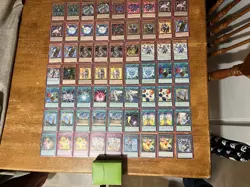 Yugioh Crystal Beast Advanced deck Comes Sleeved And Deck Box lot 1 - Image 1