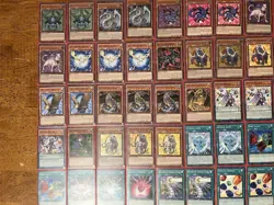 Yugioh Crystal Beast Advanced deck Comes Sleeved And Deck Box lot 1 - Image 2