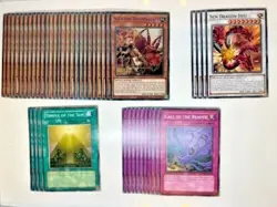 YuGiOh Complete - Competitive Sun Dragon Inti/Moon Dragon Quilla Deck + + Bonus - Image 1