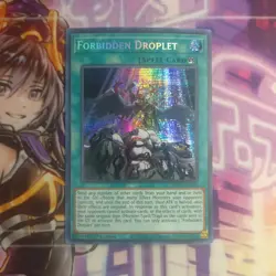 1X FORBIDDEN DROPLET MP22-EN254 1ST SECRET NEAR MINT YUGIOH - Image 1