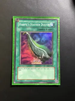 Harpie‘s Feather Duster TP8-EN002 Super Rare NM Yugioh Vintage Oldschool - Image 2