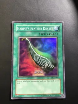Harpie‘s Feather Duster TP8-EN002 Super Rare NM Yugioh Vintage Oldschool - Image 3