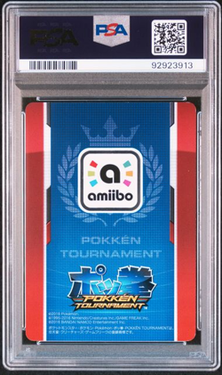 PSA 9 MINT SHADOW MEWTWO AMIIBO BONUS CARD POKKEN TOURNAMENT POKEMON - Image 2