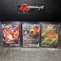 Charizard UPC Promo Card Set SWSH260 SWSH261 SWSH262 VMAX VSTAR Full Art - NM - Image 1
