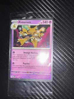 Alakazam Holo Pokemon TCG Card 082/167 Cosmos Collection Exclusive SEALED - Image 1