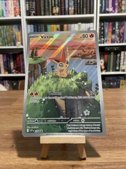 Victini 208 Jumbo Holo Black Bolt and White Flare Promo Card Pokemon TCG - Image 1
