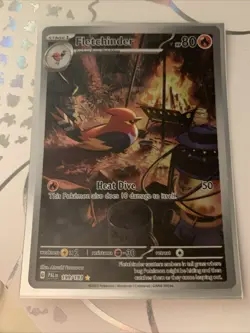 Pokemon TCG Fletchinder Card 199/193 Sv02: Paldea Evolved - Image 1