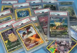 4 POKEMON CARD PSA 10 ENGLISH GRADED ONLY SLAB HOT PACK - Image 1